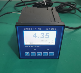 Broadthink單表PH水質自動分析儀工業在線PH/ORP控制器
