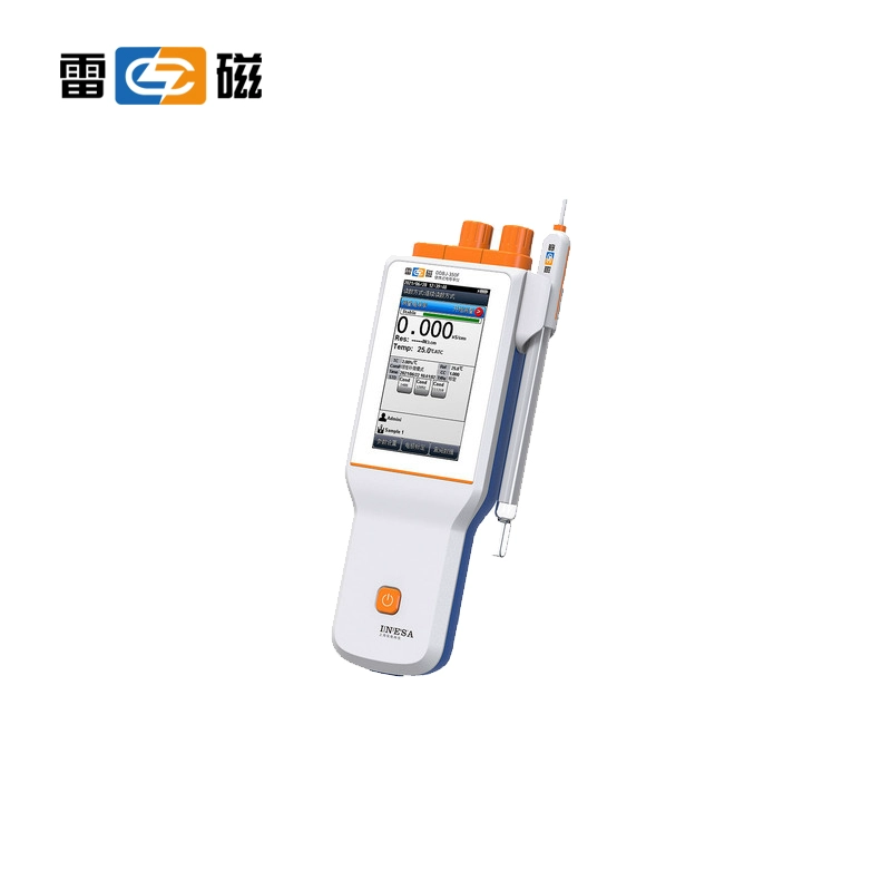 雷磁（leici）DDBJ-350F型便攜式電導率儀液晶觸摸屏電導率測試儀檢測儀