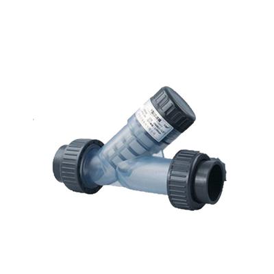 kuosi透明pvc過(guò)濾器 y型過(guò)濾器 高效pvc過(guò)濾器管件 UPVC過(guò)濾器
